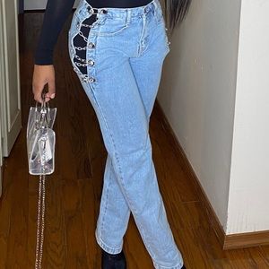 CHAIN LINK JEANS